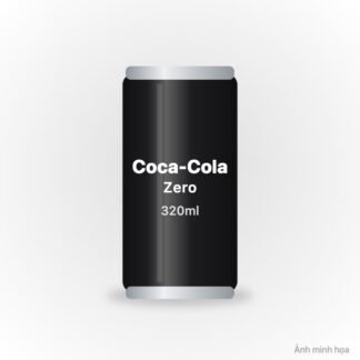 Nước ngọt Coca-Cola Zero lon 320ml