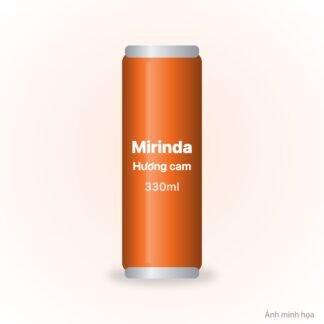 Nước ngọt Mirinda hương cam lon Sleek 330ml