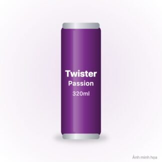 Nước trái cây Twister Passion lon Sleek 320ml