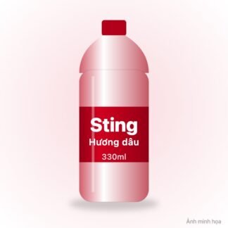 Nước tăng lực Sting hương dâu chai 330ml