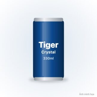 Bia Tiger Crystal lon 330ml