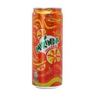 Nước ngọt Mirinda hương cam lon Sleek 330ml