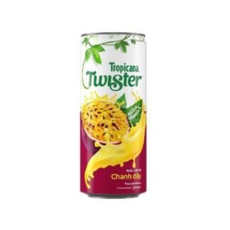 Nước trái cây Twister Passion lon Sleek 320ml