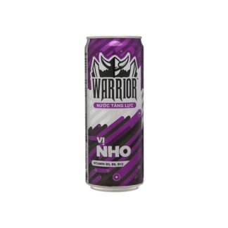 Nước tăng lực Warrior hương nho lon 325ml