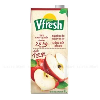 Nước ép táo VFresh hộp 1L