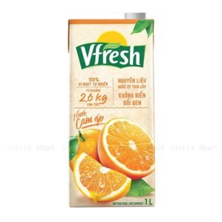 Nước cam ép VFresh hộp 1L